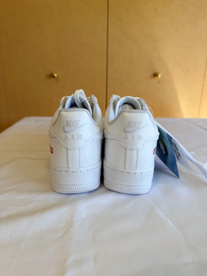 新品未使用 Supreme×Nike AF1 Low 白 26cm 箱付