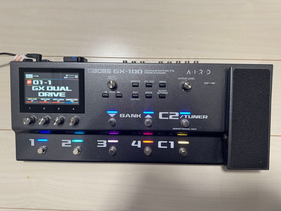 BOSS GX-100 ギターエフェクター + BT-DUAL + トートバッグ