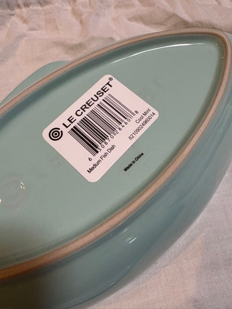 【新品未使用】LE CREUSET 魚型皿 Mサイズ 2色セット ル・クルーゼ