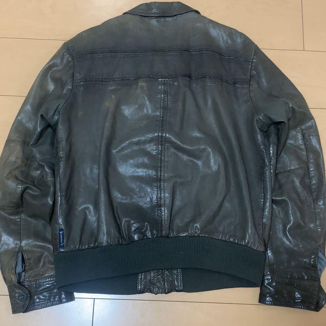 Armani Jeans レザージャケット ダークブラウン アルマーニ y2k