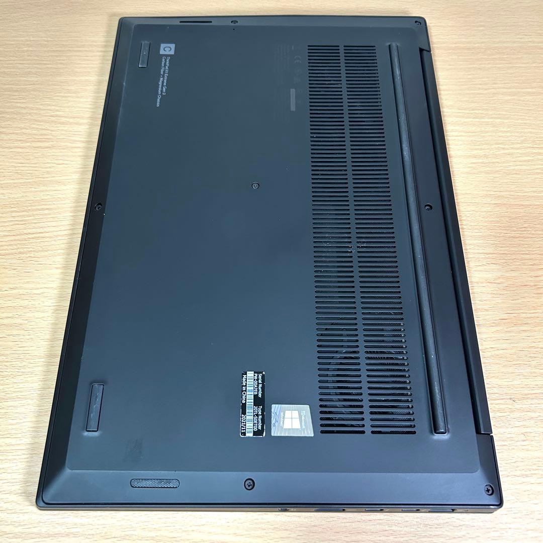 Windowsノート本体 Lenovo ThinkPad X1 Extreme Gen3 i7 32GB