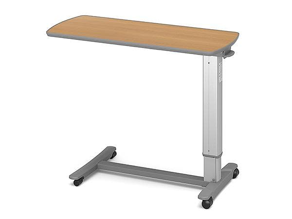 パラマウントベッド 木目調ベッドサイドテーブル 油圧式 介護 高さ調整　定価７万