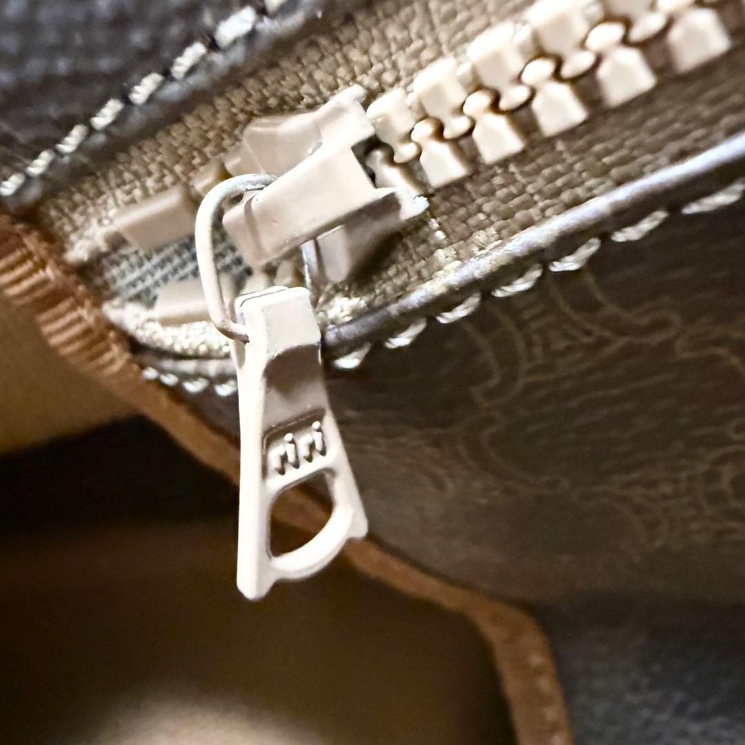 美品✨セリーヌ ボストンバッグ マカダム トリオンフ 大容量 ユニセックス