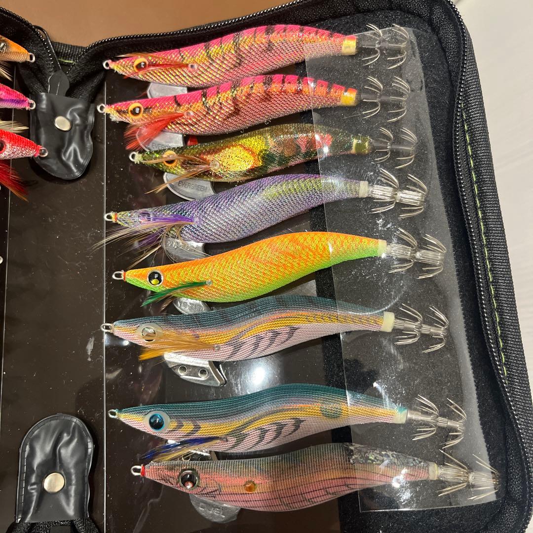 エギ 1７本セット ケース付き