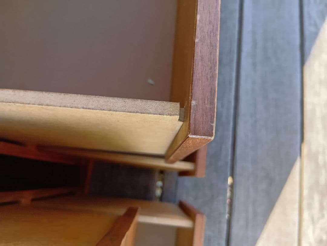 スタッキングシェルフ　木製ラック 無印 ウォールナット