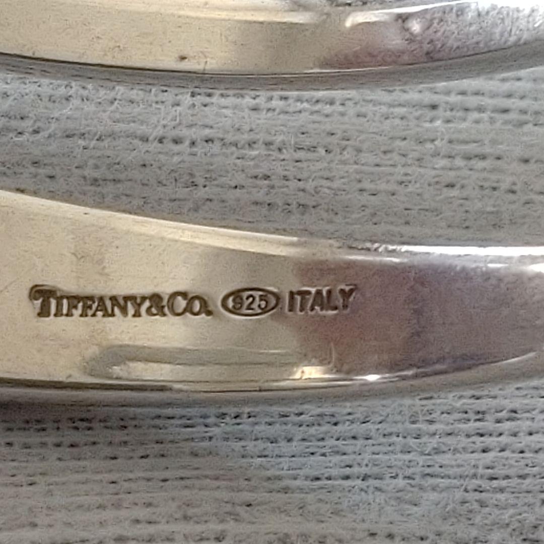 Tiffany & Co.ティファニーダイアゴナルバングルSV925ブレスレット