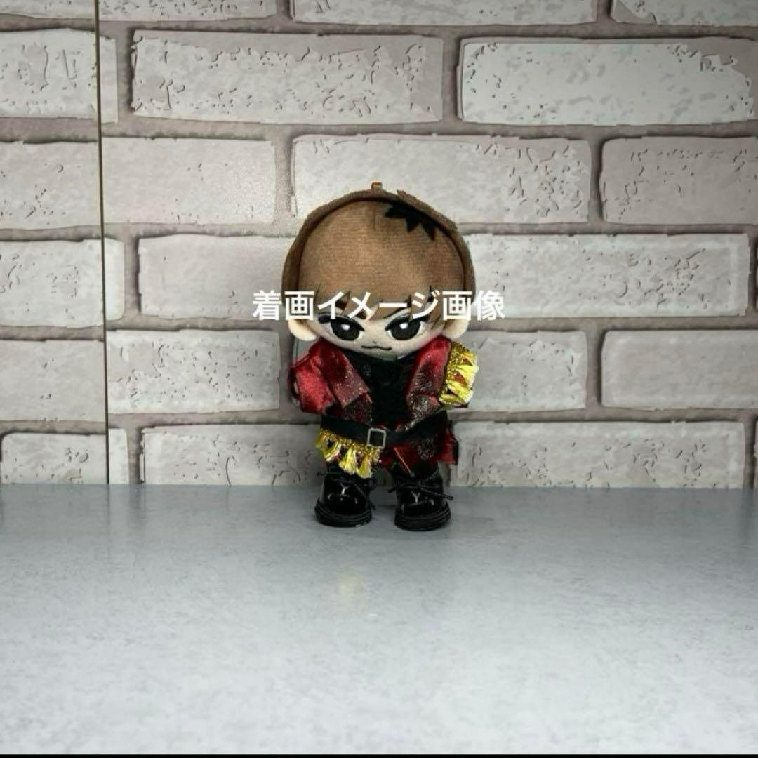 すのチルぬいサイズぬい服セット　あべちゃん衣装　ボルドー