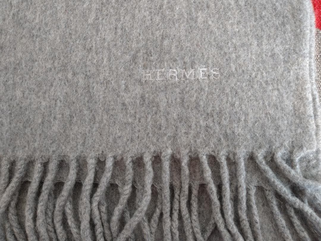 HERMES カシミヤ マフラー