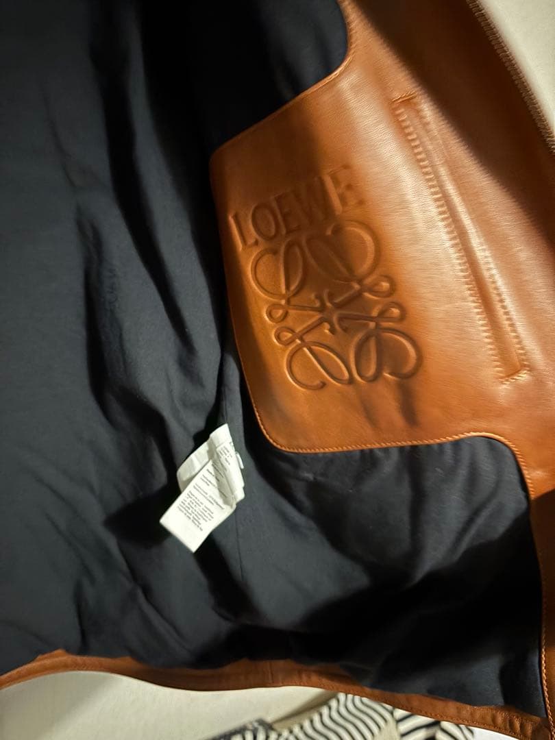 LOEWE 25ss レザージャケット