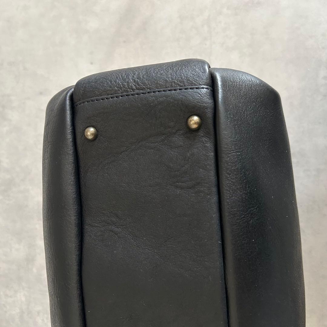 北欧暮らしの道具店Enseアンサレザートートバッグブラック