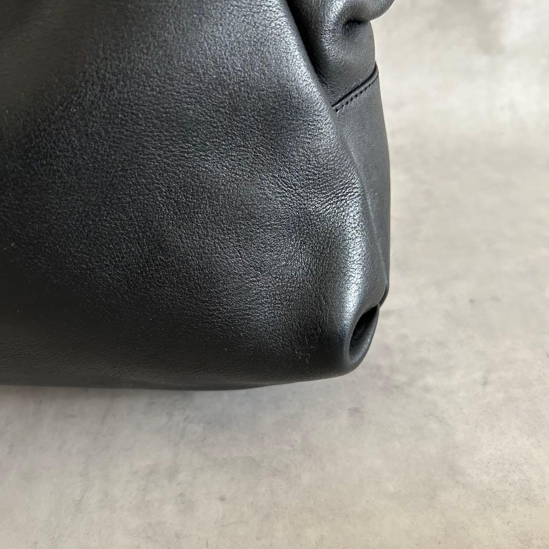 北欧暮らしの道具店Enseアンサレザートートバッグブラック