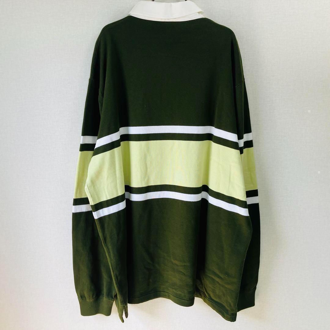 【激レア】ウェイステッド ユース ラガーシャツ サイズXL　 グリーン