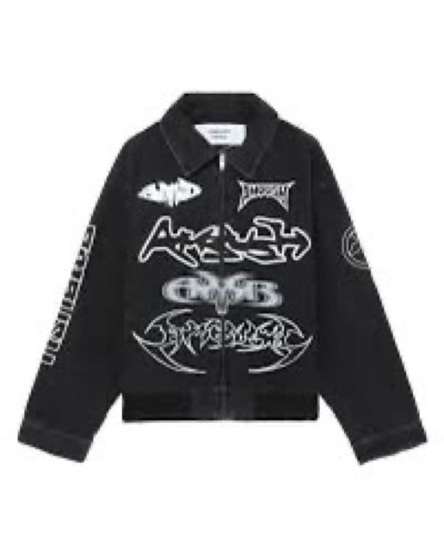 AMBUSH パッチデニムボンバージャケット