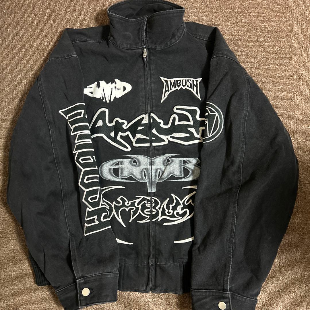 AMBUSH パッチデニムボンバージャケット