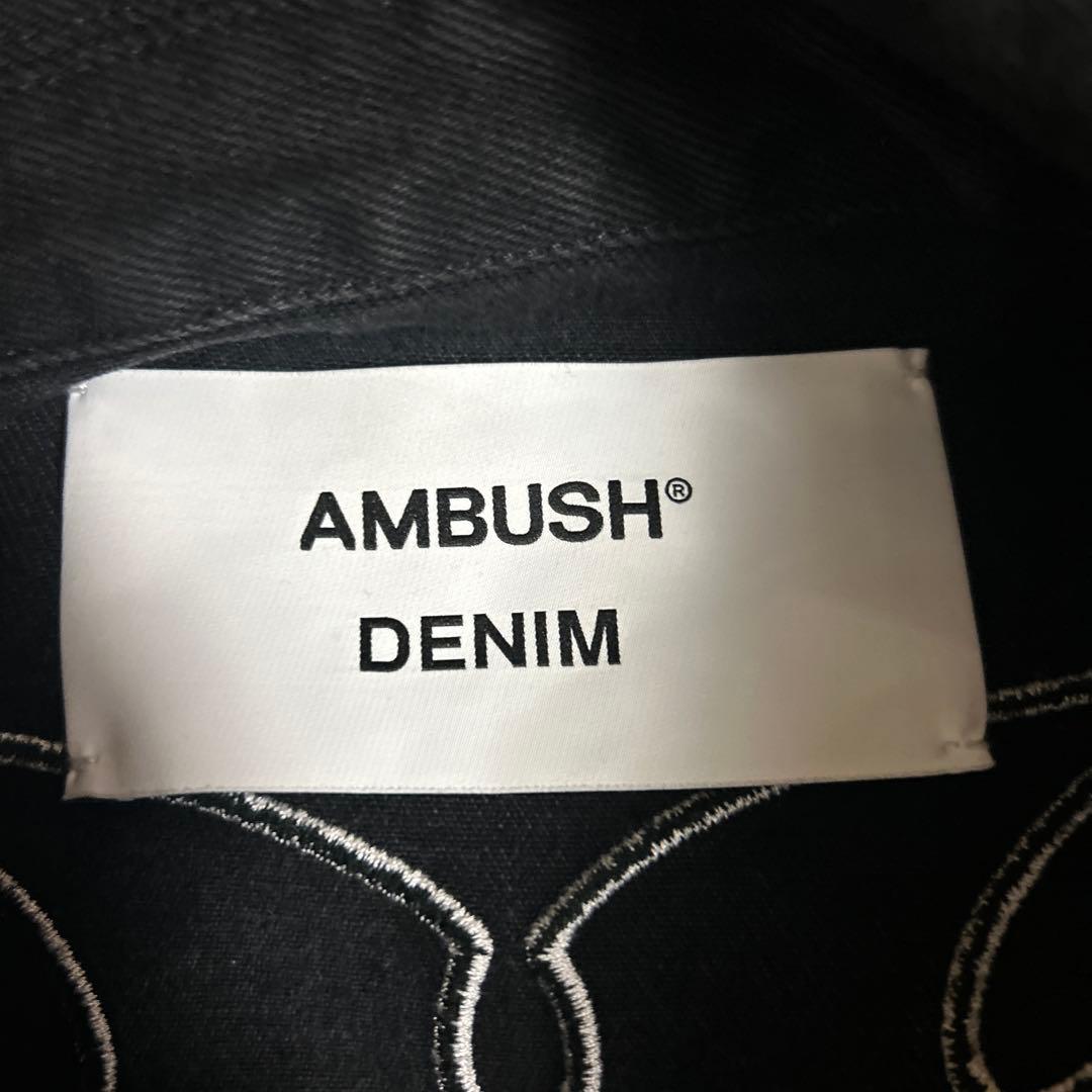 AMBUSH パッチデニムボンバージャケット