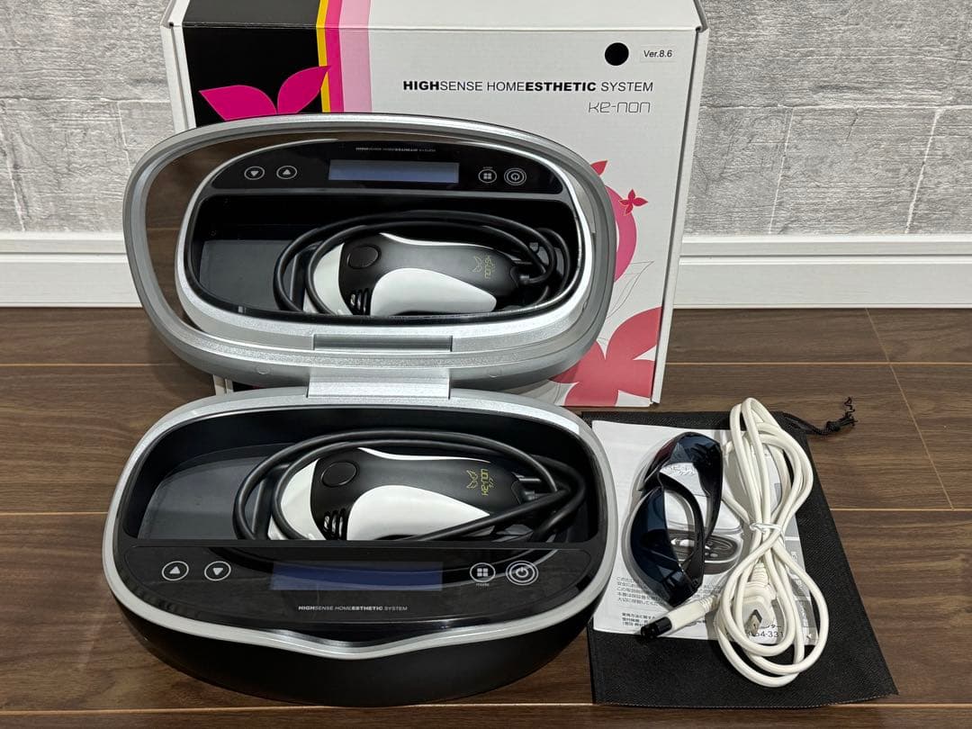 超美品 ver.8.6 ケノン 脱毛器 美顔器 マットブラック