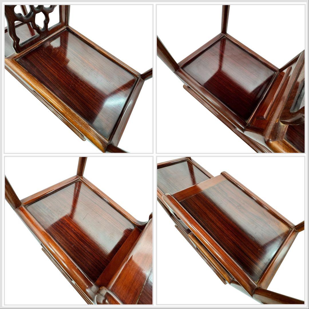 古美術柳　唐物 唐木 螺鈿違い茶棚 煎茶棚 器局