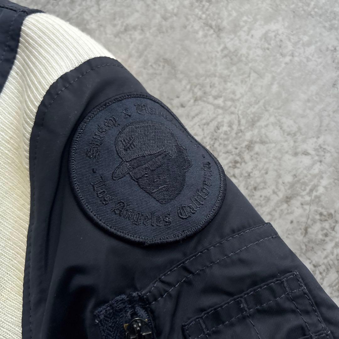 STUSSY×ALPHA×FRAGMENT DESIGN【M】ボンバージャケット