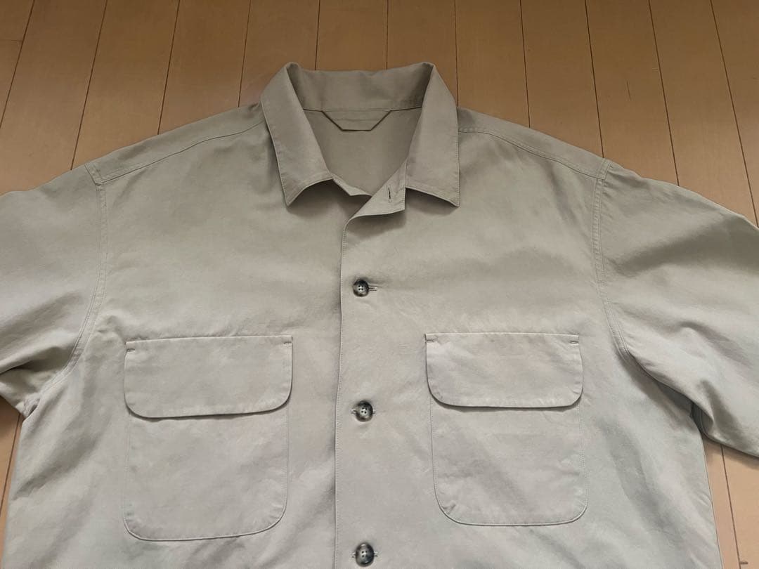 革靴磨き　John Smedley ワークシャツ 2 M ベージュ