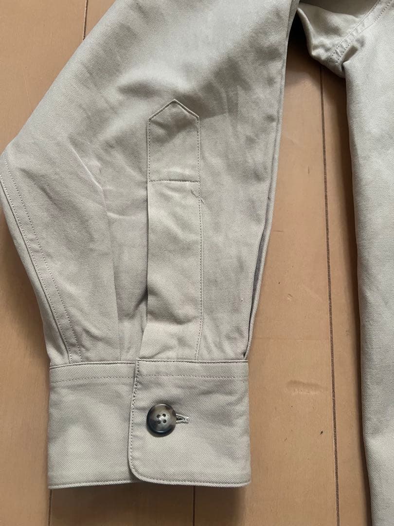 革靴磨き　John Smedley ワークシャツ 2 M ベージュ