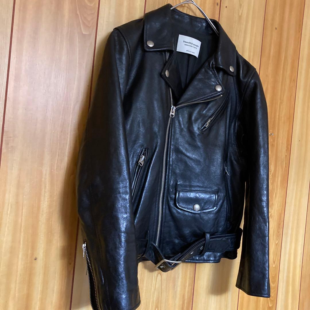 美品　ビューティフルピープル　ライダース　160 品番　1635402411