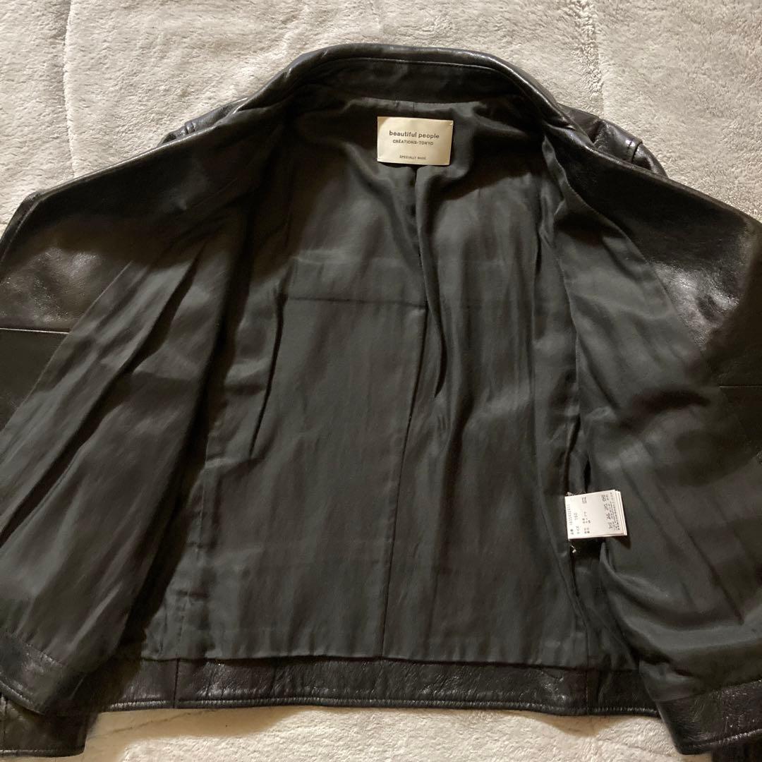 美品　ビューティフルピープル　ライダース　160 品番　1635402411