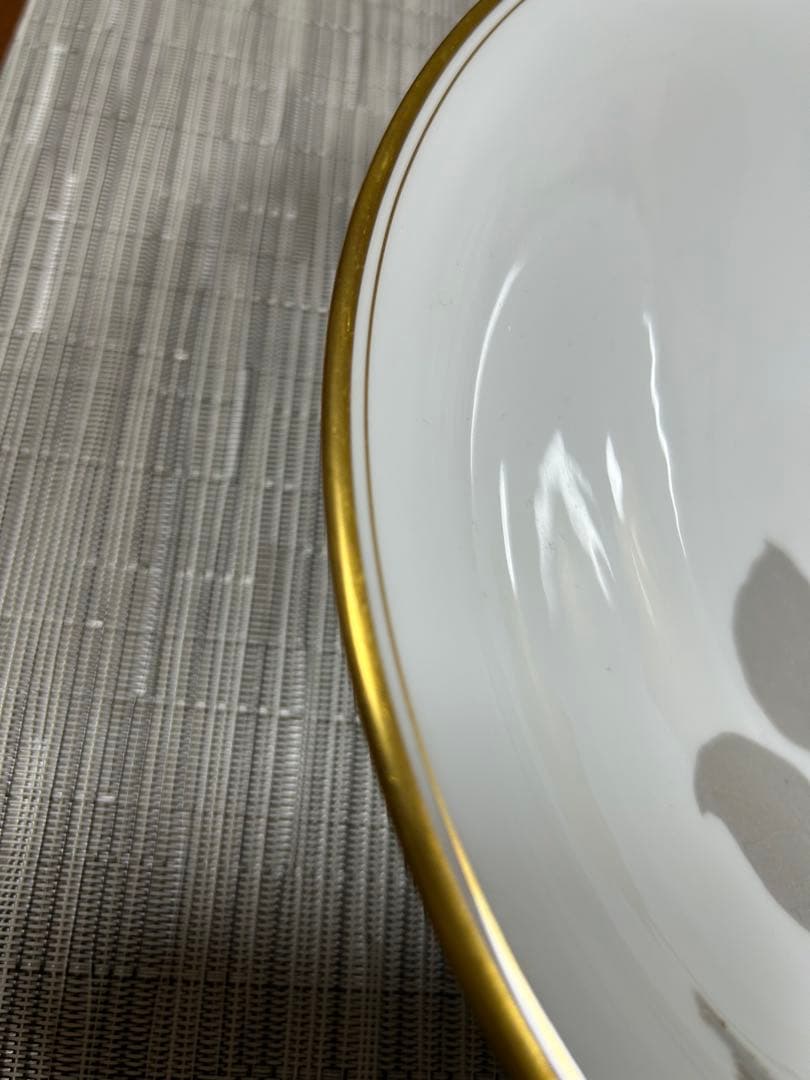 金融バラ　大皿　大倉陶園　27cm