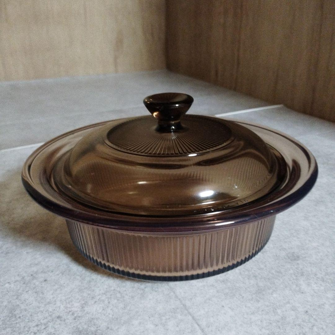 【未使用】ビジョン　コーニング　USA　片手鍋　キャセロール　2点