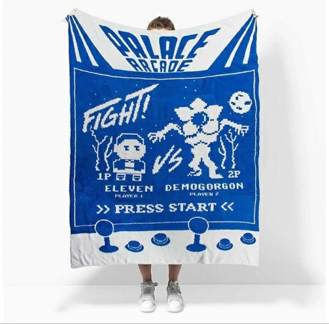 ストレンジャーシングス オーバーサイズ 大判 スロー ブランケット ひざ掛け