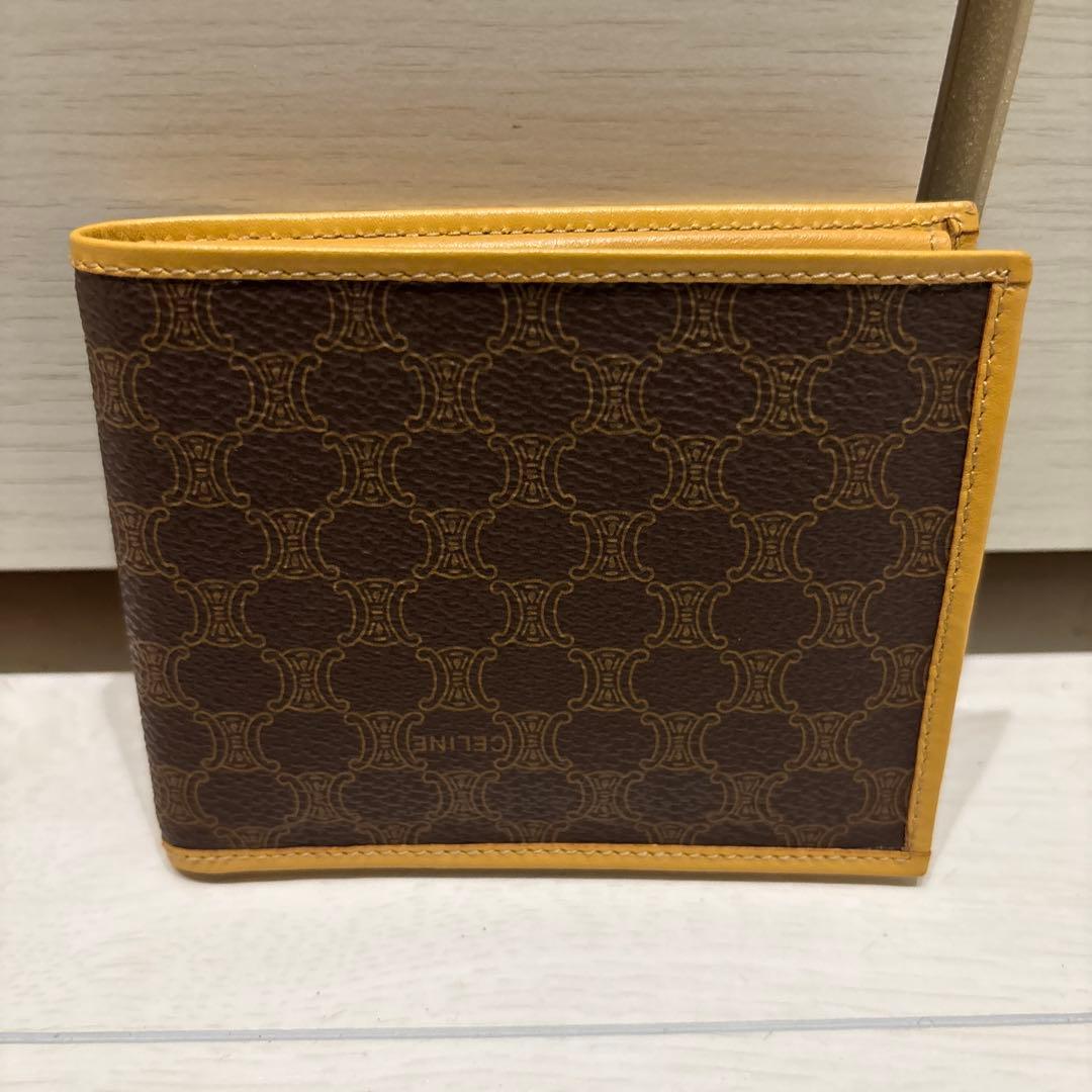 CELINE 美品 折り財布 メンズ レザー セリーヌ