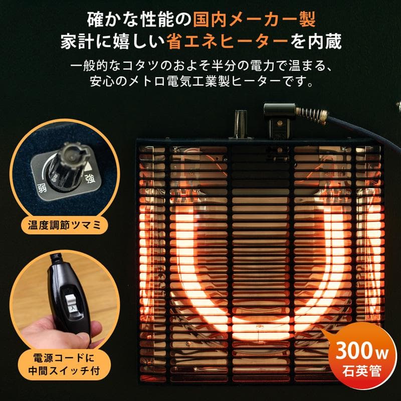 《新品・送料無料》モダンリビングコタツ　90×50　OAK/VBR/WAL