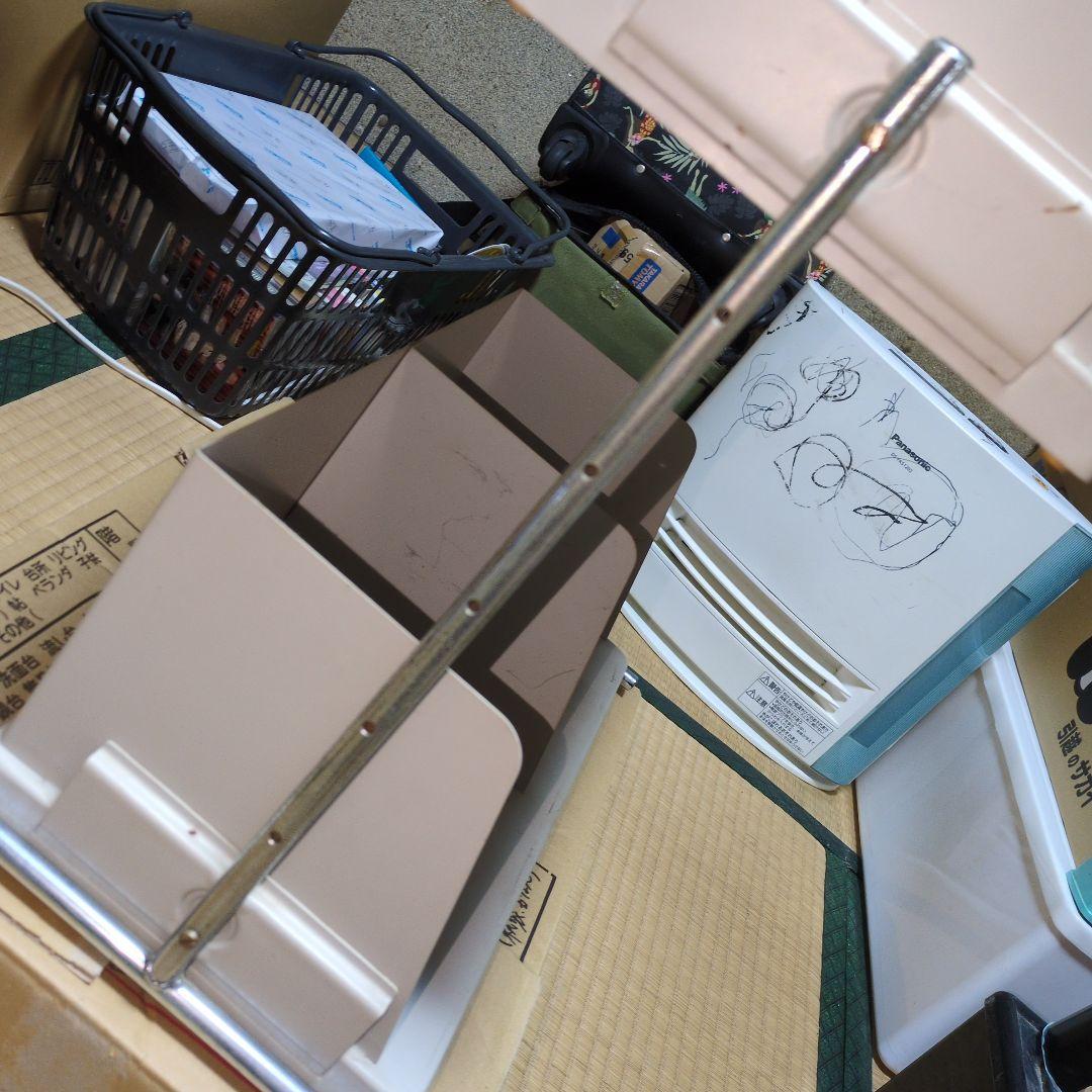 ★KOKUYO 旧式パイプ★レトロ 卓上 スチール ブックシェルフ ライトグレー