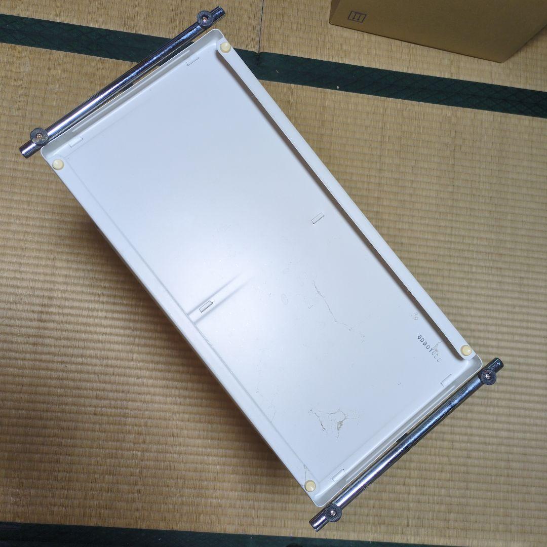 ★KOKUYO 旧式パイプ★レトロ 卓上 スチール ブックシェルフ ライトグレー