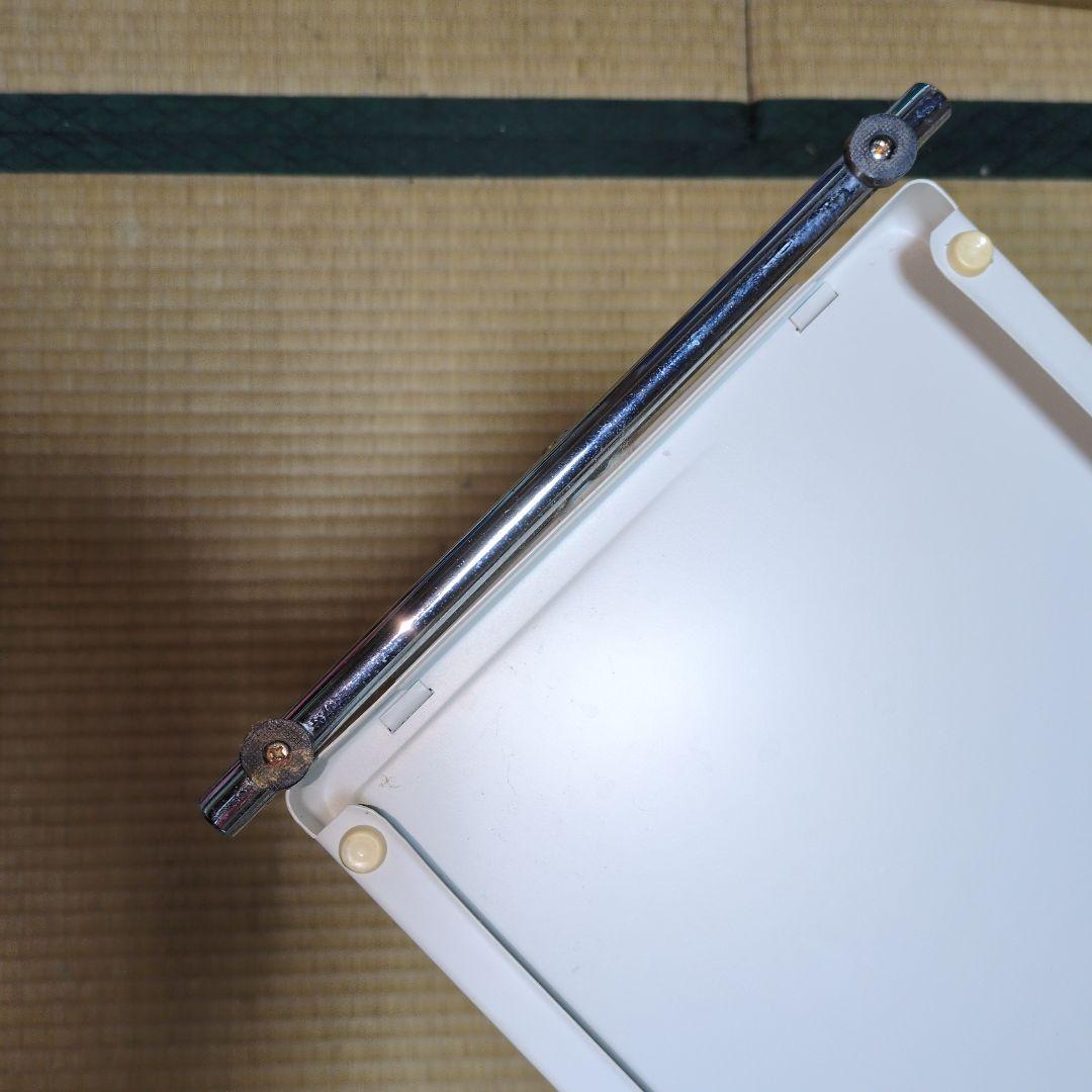 ★KOKUYO 旧式パイプ★レトロ 卓上 スチール ブックシェルフ ライトグレー