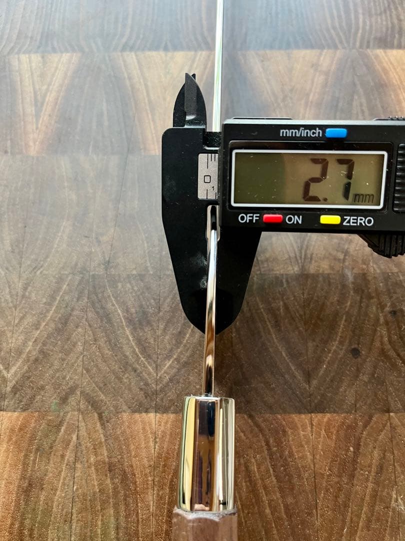 土佐打刃物 黒鳥鍛造工場 240mm 両刃 柳刃 刺身　包丁 銀三鋼 鏡面仕上