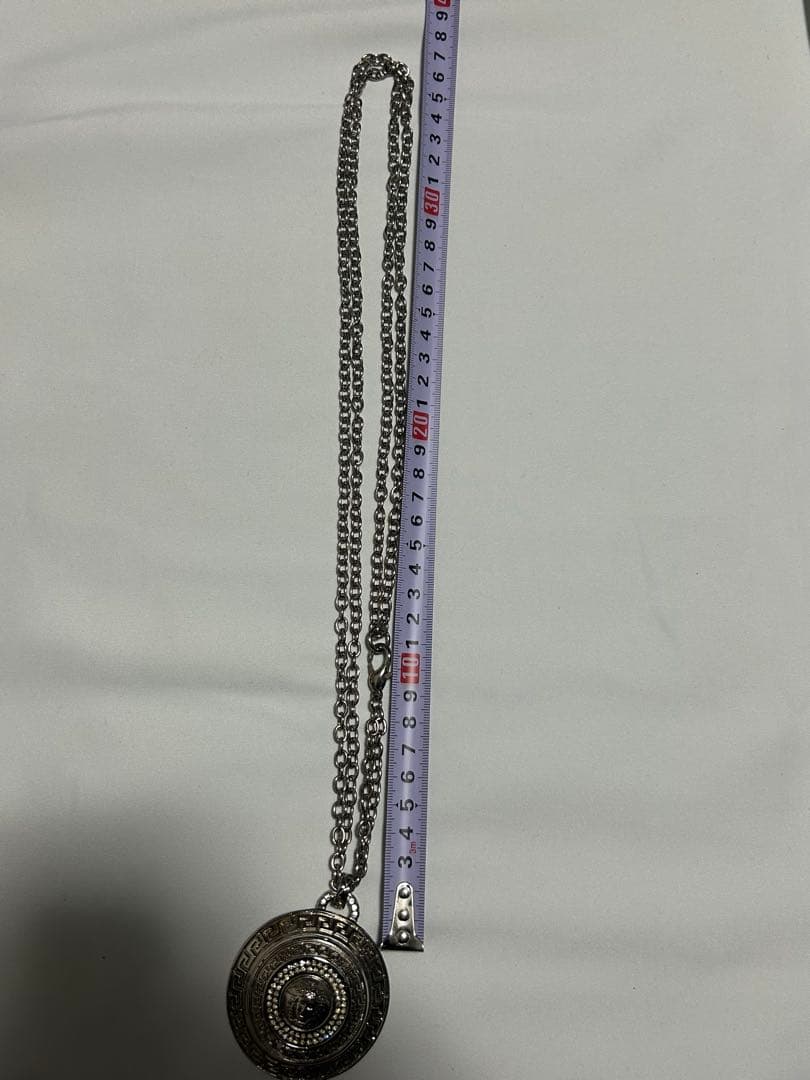 Versace メデューサネックレス　シルバーカラー　イタリア製