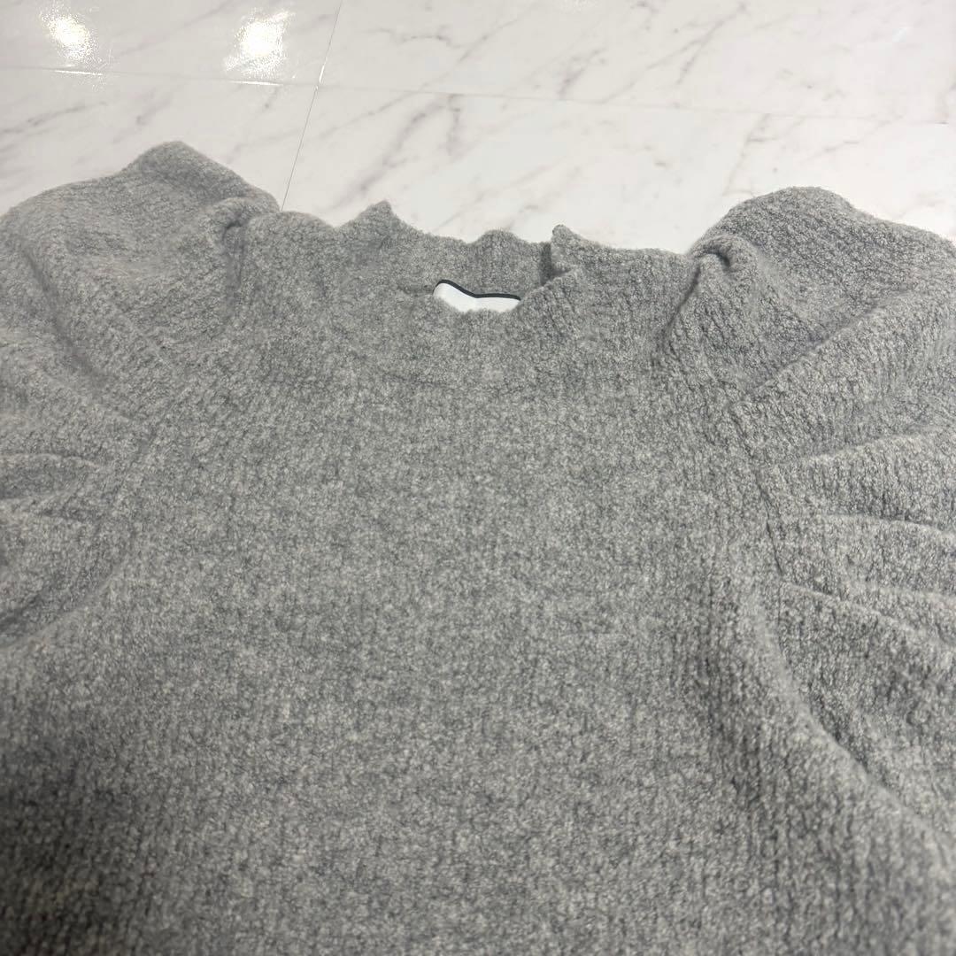 【美品】完売品✨️セブンテン ブークレ パワー ショルダー ニット パフスリーブ