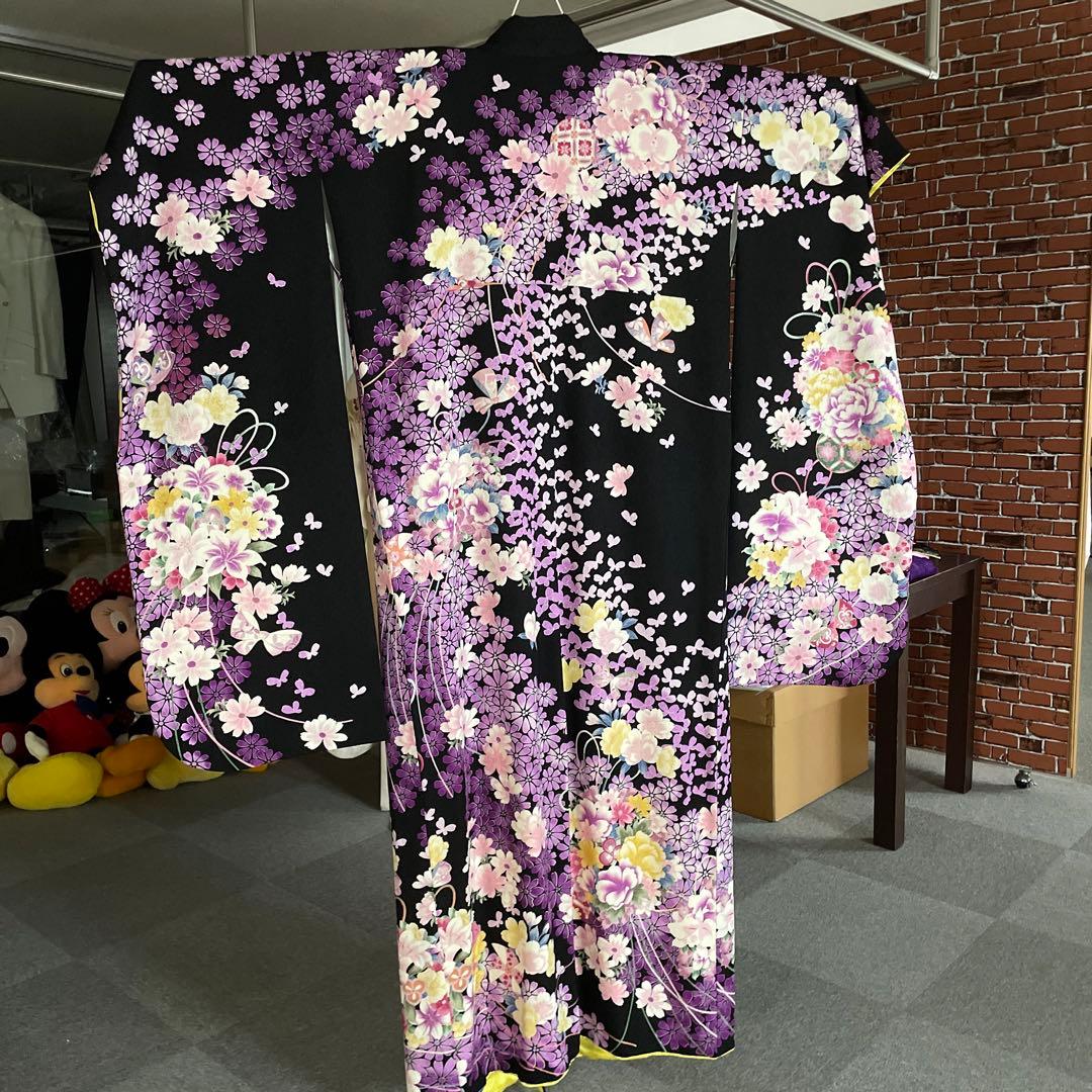 振袖のみ、とってもふくよかな方にどうぞ6Lカッコいい　長襦袢付