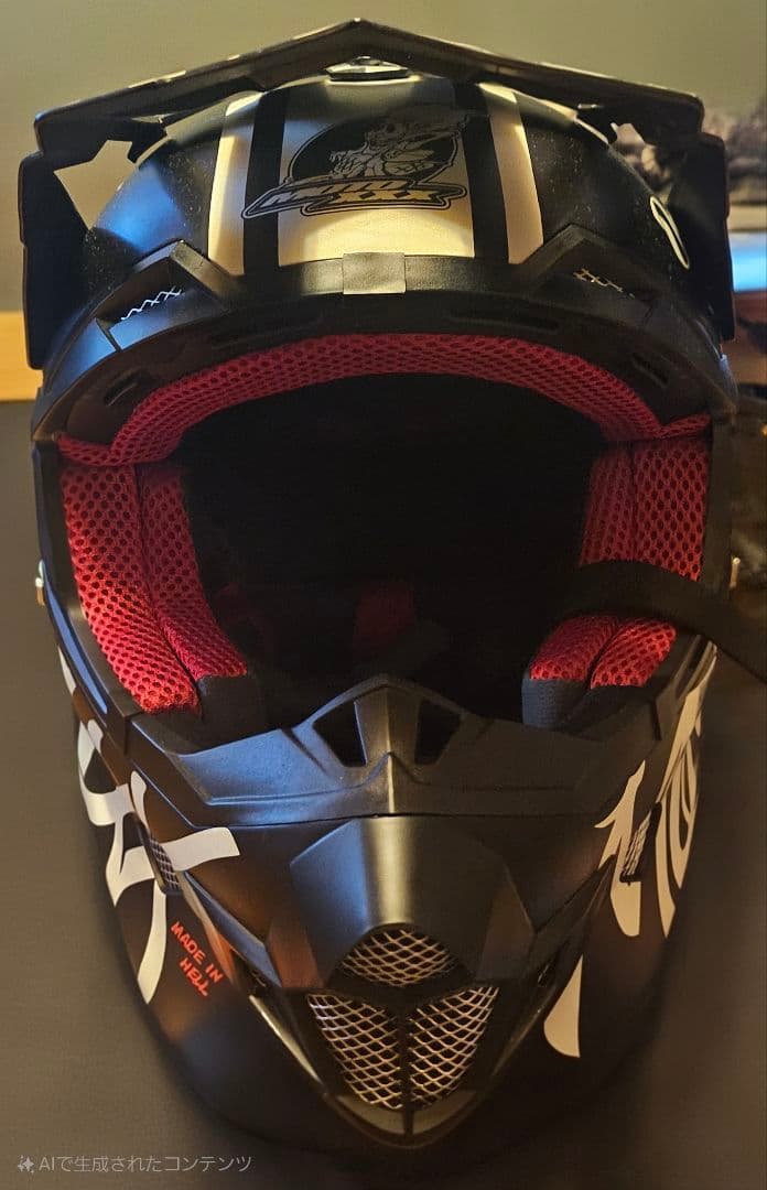 ガ*ー様 Moto XXX フルフェイスヘルメット スピードデーモンズ