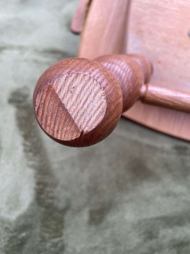 美品　飛騨家具　WINDS 太平 ウィンザーチェア 回転式 清掃 クッション付