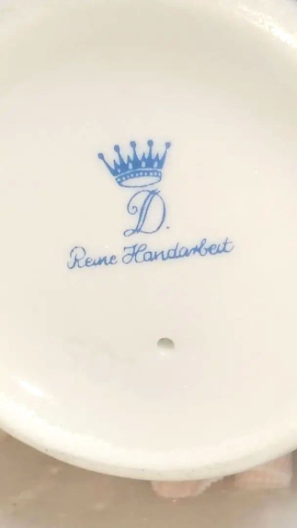 アイリッシュ ドレスデンReineHandarbeit 陶器人形 レース細工☆