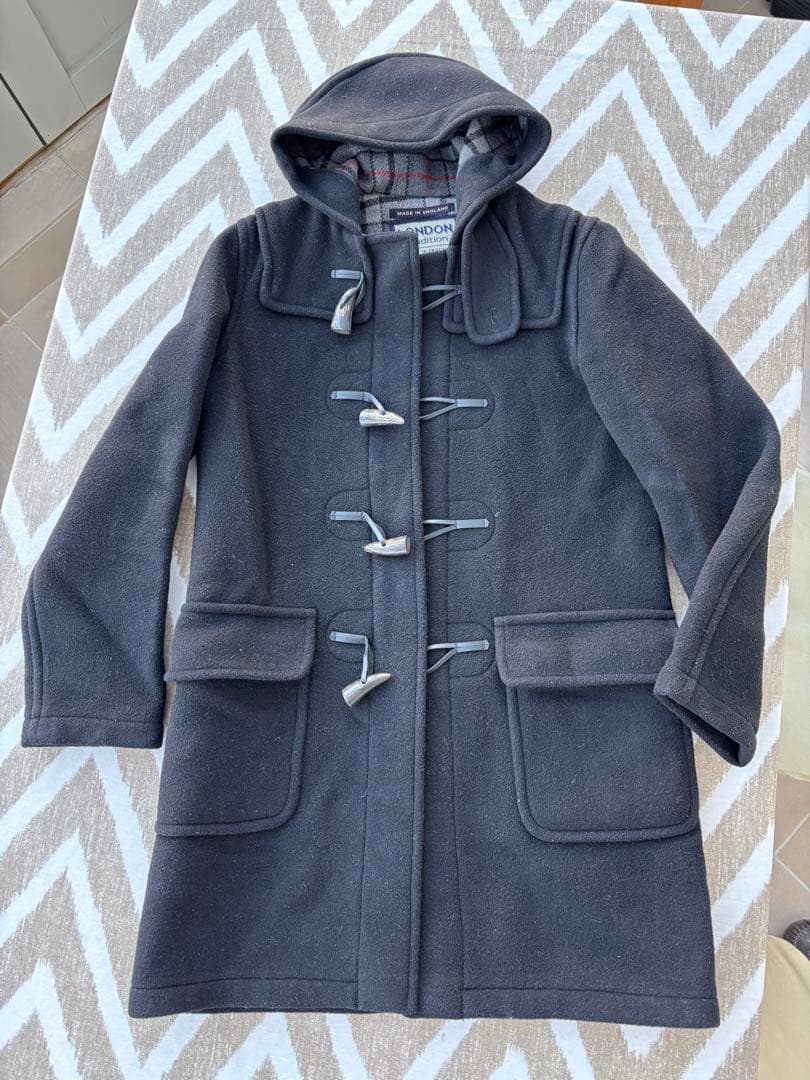 着用1回　LONDON Tradition ダッフルコート 黒　サイズ38