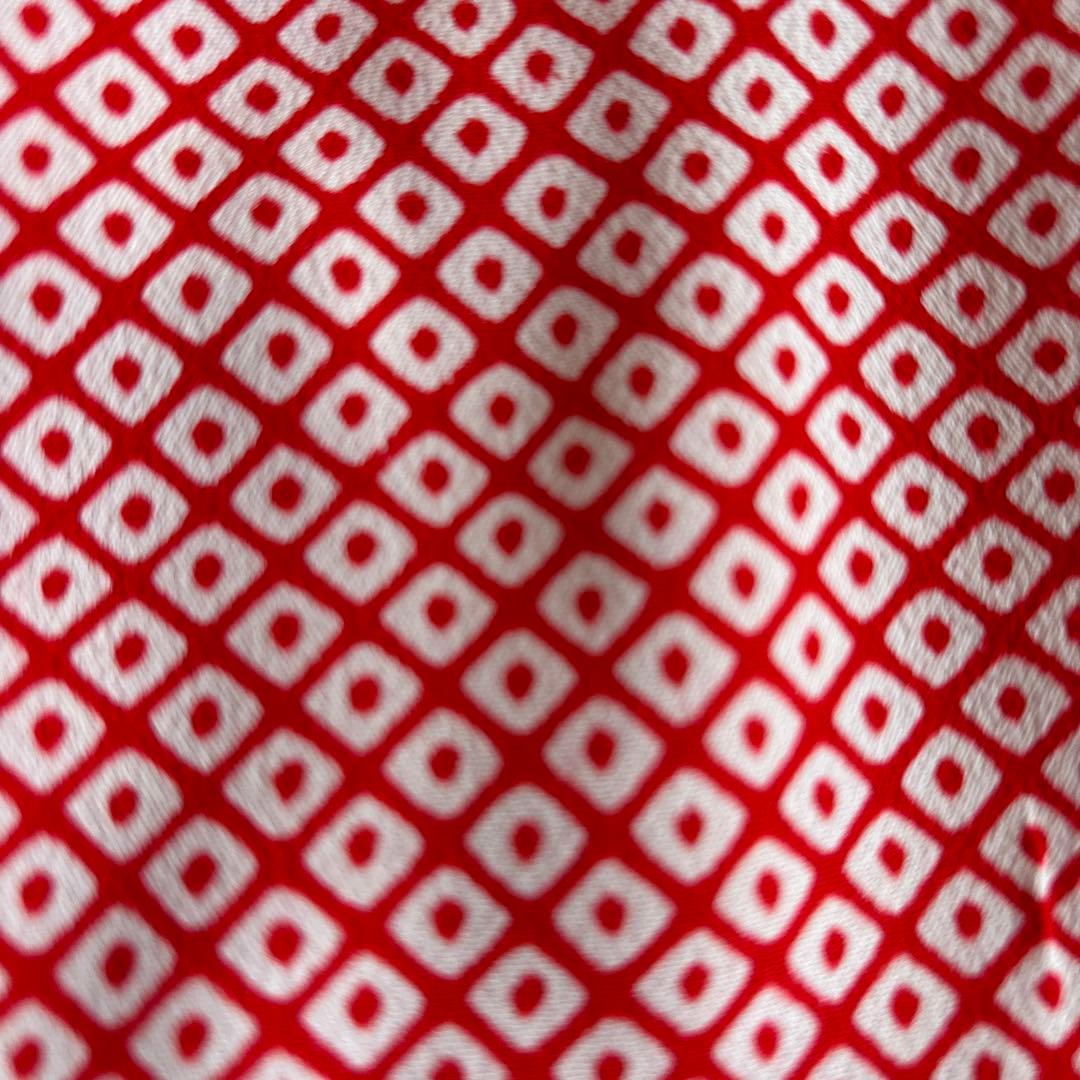 七五三　七歳　正絹アンティーク着物長襦袢