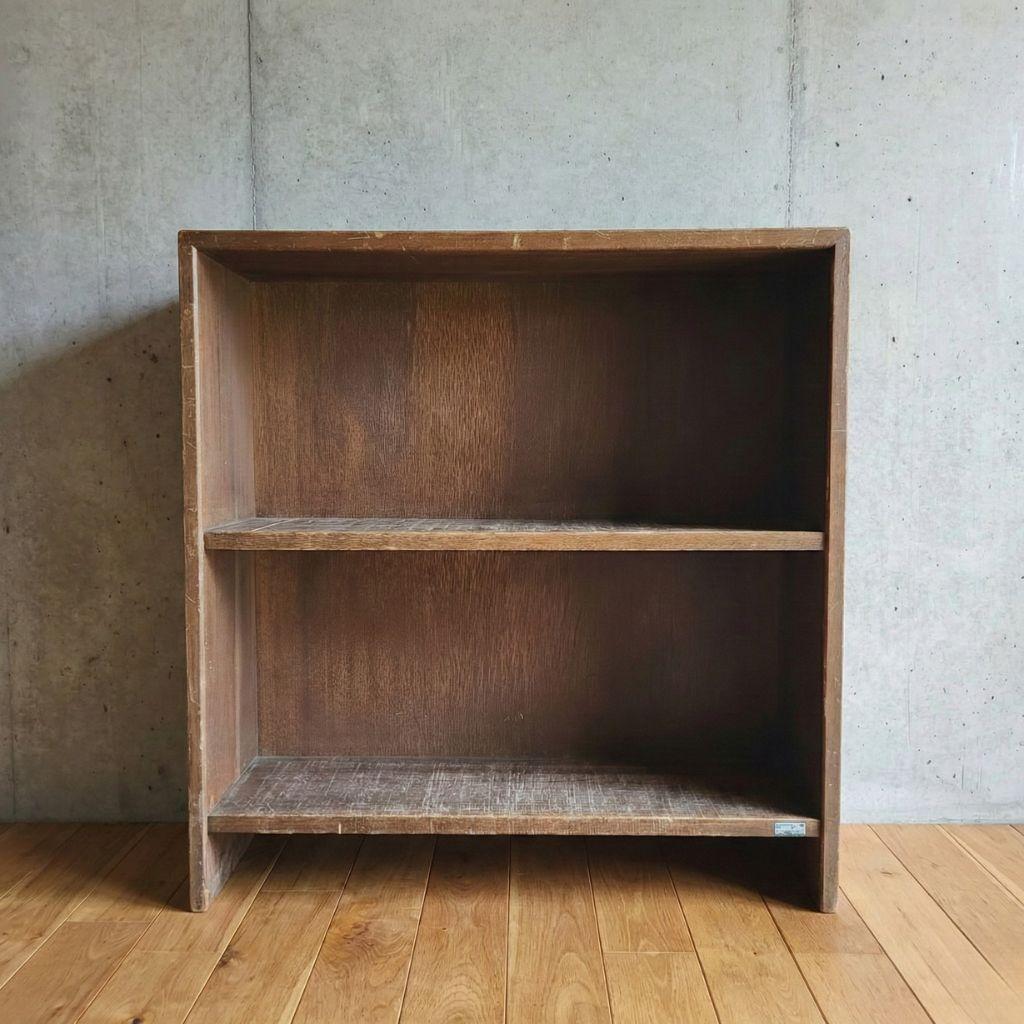 アンティーク　レトロ　木製2段オープンシェルフ♪　ノスタルジック