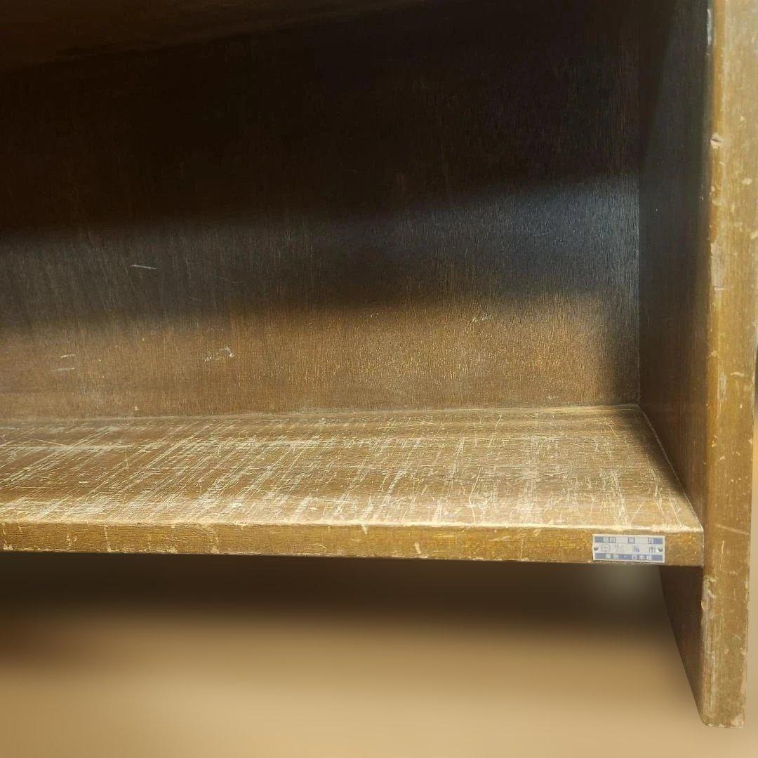 アンティーク　レトロ　木製2段オープンシェルフ♪　ノスタルジック