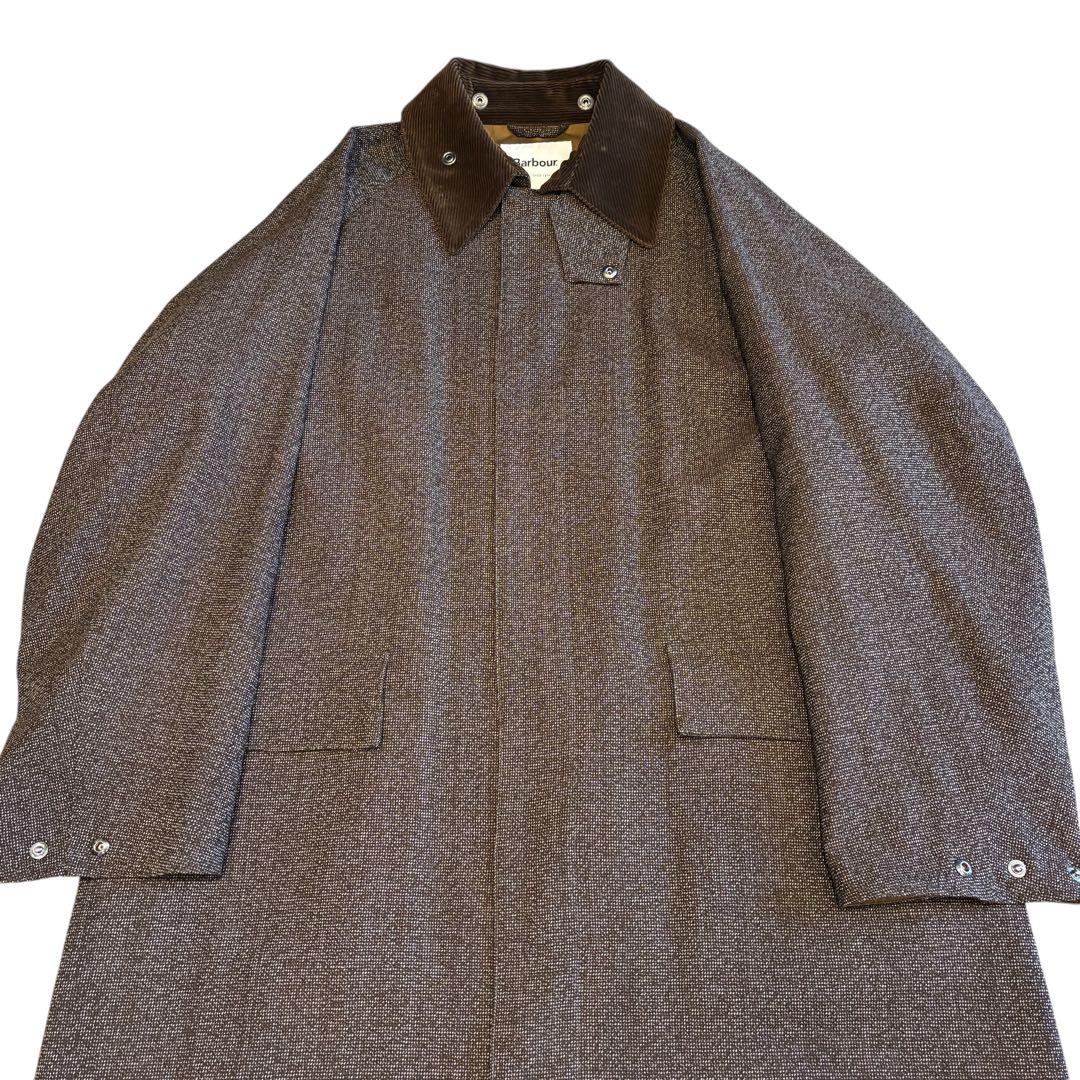 【美品】Barbour OVERSIZED BURGHLEY WOOL 40