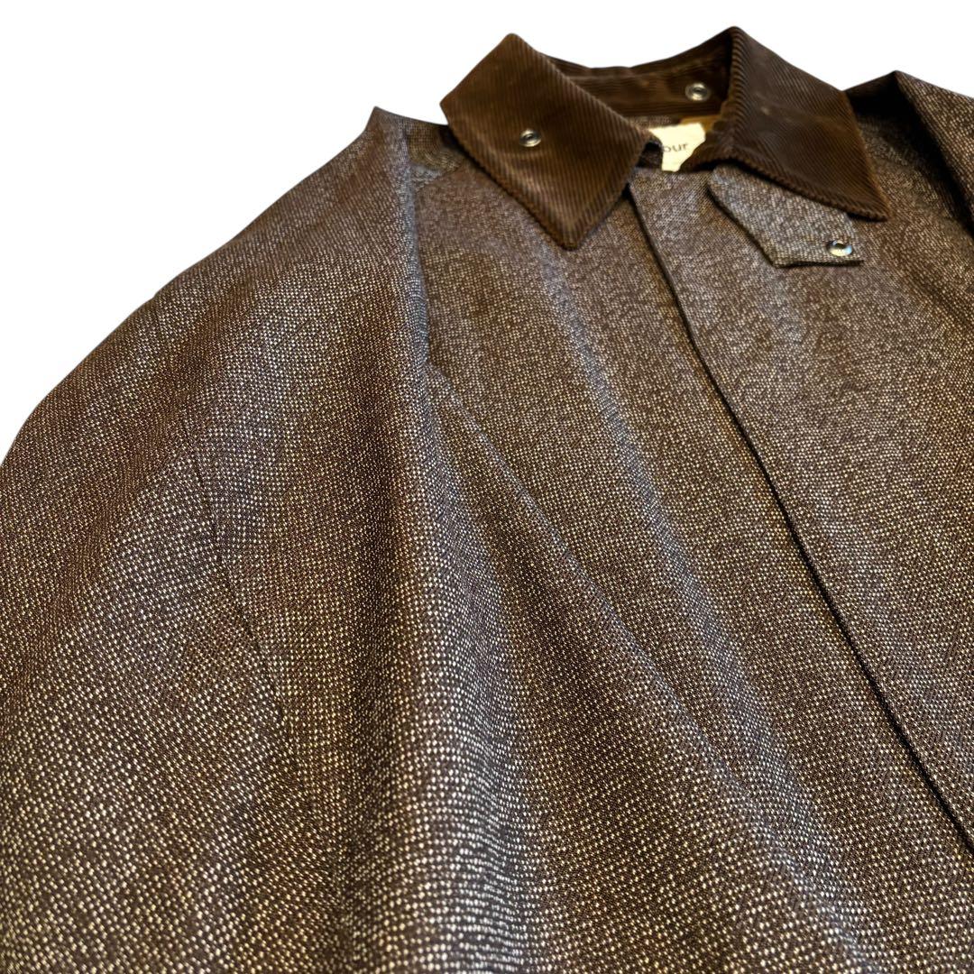 【美品】Barbour OVERSIZED BURGHLEY WOOL 40