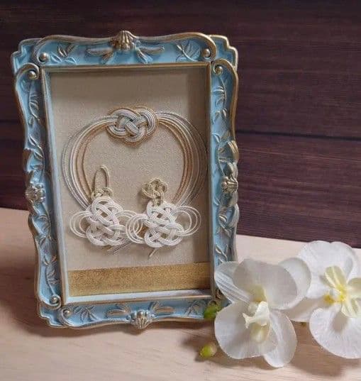 （b-517）水引　お雛様フレーム