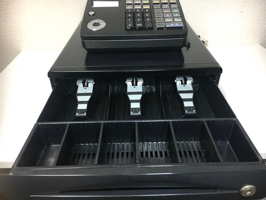 【動作確認済】 CASIO レジスター TE-340/ NL-300 ブラック