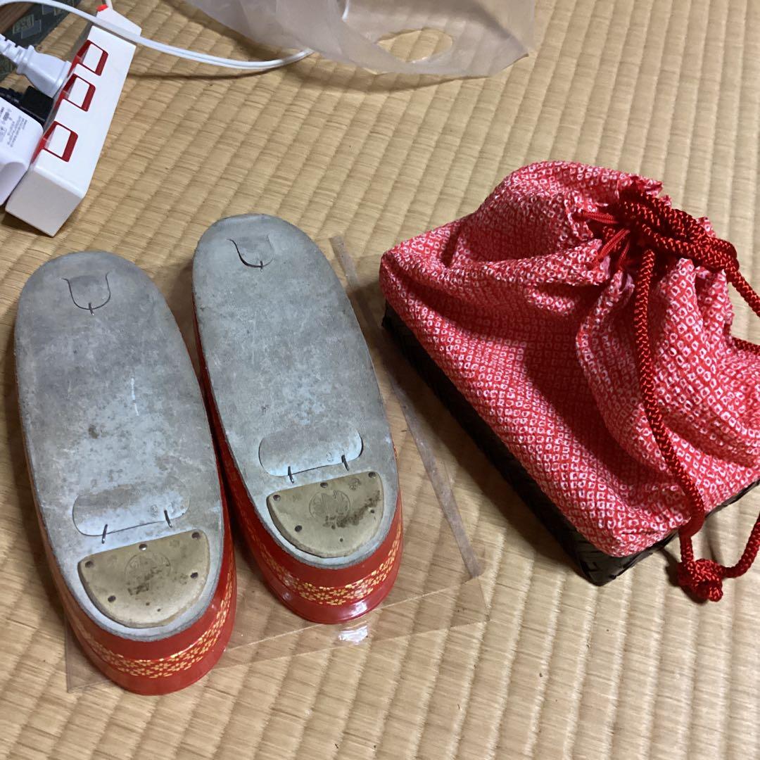 七五三七歳用フルセット　帯幅18センチ草履21、5センチ